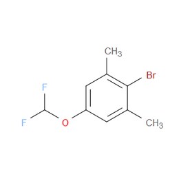 Aobchem&nbsp;2-Bromo-5-(difluoromethoxy)-1 3-dimethylbenzene | ≥95% | CAS 1357627-27-0 | C9H9BrF2O | 250mg