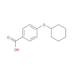 Aobchem&nbsp;4-(Cyclohexyloxy)benzoic acid | ≥97% | CAS 139-61-7 | C13H16O3 | 250mg