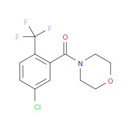 Aobchem&nbsp;(5-Chloro-2-(trifluoromethyl)phenyl)(morpholino)methanone | ≥97% | CAS 2413441-23-1 | C12H11ClF3NO2 | 1g