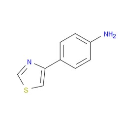 Aobchem&nbsp;4-(4-Thiazolyl)benzenamine | ≥95% | CAS 60759-10-6 | C9H8N2S | 250mg