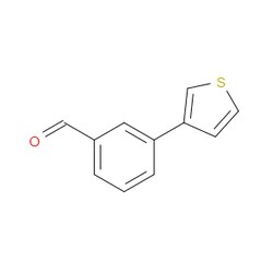 Aobchem&nbsp;3-(Thiophen-3-yl)benzaldehyde | ≥97% | CAS 129746-42-5 | C11H8OS | 250mg