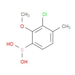 Aobchem&nbsp;3-Chloro-2-methoxy-4-methylphenylboronic acid | ≥97% | CAS 2121511-90-6 | C8H10BClO3 | 1g