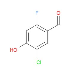Aobchem&nbsp;5-Chloro-2-fluoro-4-hydroxybenzaldehyde | ≥95% | CAS 838856-31-8 | C7H4ClFO2 | 1g