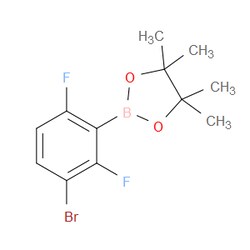 Aobchem&nbsp;3-Bromo-2 6-difluorophenylboronic acid pinacol ester | ≥95% | CAS 2121513-51-5 | C12H14BBrF2O2 | 5g