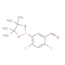 Aobchem&nbsp;2 4-Difluoro-5-formylphenylboronic acid pinacol ester | ≥97% | CAS 2129629-03-2 | C13H15BF2O3 | 250mg