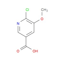 Aobchem&nbsp;6-Chloro-5-methoxynicotinic acid | ≥97% | CAS 915107-39-0 | C7H6ClNO3 | 5g