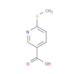 Aobchem&nbsp;6-Methylsulfanylpyridine-3-carboxylic acid | ≥97% | CAS 74470-25-0 | C7H7NO2S | 1g