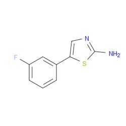 Aobchem&nbsp;5-(3-Fluorophenyl)thiazol-2-amine | ≥97% | CAS 438585-95-6 | C9H7FN2S | 500mg
