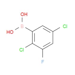 Aobchem&nbsp;2 5-Dichloro-3-fluorophenylboronic acid | ≥97% | CAS 2121511-41-7 | C6H4BCl2FO2 | 1g
