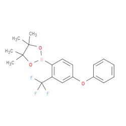 Aobchem 4-Phenoxy-2-(trifluoromethyl)phenylboronic acid pinacol ester |