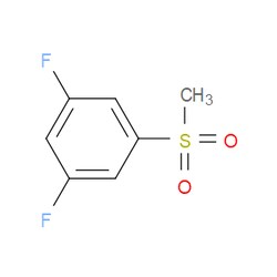 Aobchem&nbsp;1 3-Difluoro-5-(methylsulfonyl)benzene | ≥97% | CAS 171421-55-9 | C7H6F2O2S | 250mg