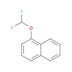 Aobchem&nbsp;1-(Difluoromethoxy)naphthalene | ≥95% | CAS 920981-10-8 | C11H8F2O | 250mg