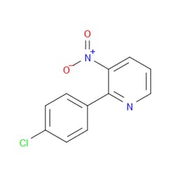 Aobchem&nbsp;2-(4-Chlorophenyl)-3-nitropyridine | ≥97% | CAS 886361-74-6 | C11H7ClN2O2 | 500mg