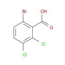 Aobchem&nbsp;2 3-Dichloro-6-bromobenzoic acid | ≥97% | CAS 887584-64-7 | C7H3BrCl2O2 | 250mg