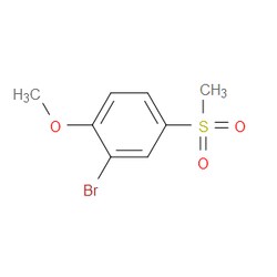 Aobchem&nbsp;2-Bromo-1-methoxy-4-(methylsulfonyl)benzene | ≥95% | CAS 20951-42-2 | C8H9BrO3S | 1g