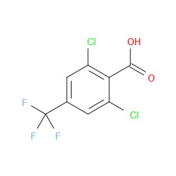 Aobchem&nbsp;2 6-Dichloro-4-(trifluoromethyl)benzoic acid | ≥97% | CAS 189338-32-7 | C8H3Cl2F3O2 | 500mg