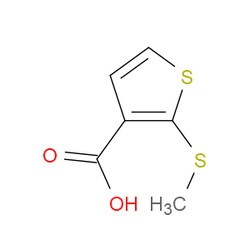 Aobchem&nbsp;2-(Methylthio)thiophene-3-carboxylic acid | ≥97% | CAS 71154-30-8 | C6H6O2S2 | 5g