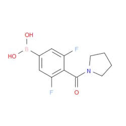 Aobchem&nbsp;3 5-Difluoro-4-(1-pyrrolidinylcarbonyl)phenylboronic acid | ≥97% | CAS 1264616-16-1 | C11H12BF2NO3 | 1g