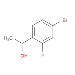 Aobchem&nbsp;1-(4-Bromo-2-fluorophenyl)ethanol | ≥95% | CAS 353282-88-9 | C8H8BrFO | 250mg