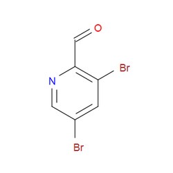 Aobchem&nbsp;3 5-Dibromo-pyridine-2-carbaldehyde | ≥97% | CAS 898559-25-6 | C6H3Br2NO | 250mg