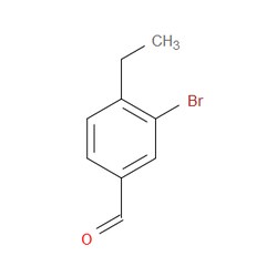 Aobchem&nbsp;3-Bromo-4-ethylbenzaldehyde | ≥95% | CAS 461425-63-8 | C9H9BrO | 250mg