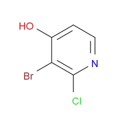 Aobchem&nbsp;3-Bromo-2-chloropyridin-4-ol | ≥97% | CAS 1211519-66-2 | C5H3BrClNO | 1g