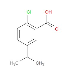 Aobchem&nbsp;2-Chloro-5-isopropylbenzoic acid | ≥97% | CAS 1160575-02-9 | C10H11ClO2 | 500mg