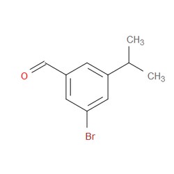 Aobchem&nbsp;3-Bromo-5-isopropylbenzaldehyde | ≥97% | CAS 1112210-93-1 | C10H11BrO | 250mg