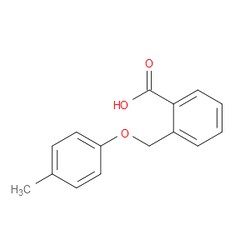 Aobchem&nbsp;2-((P-tolyloxy)methyl)benzoic acid | ≥97% | CAS 728-97-2 | C15H14O3 | 1g