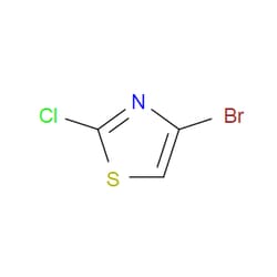 Aobchem&nbsp;4-Bromo-2-chlorothiazole | ≥95% | CAS 92977-45-2 | C3HBrClNS | 250mg