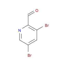 Aobchem&nbsp;3 5-Dibromo-pyridine-2-carbaldehyde | ≥97% | CAS 898559-25-6 | C6H3Br2NO | 1g