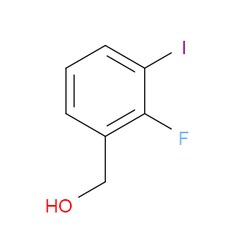Aobchem&nbsp;2-Fluoro-3-iodobenzyl alcohol | ≥97% | CAS 307975-02-6 | C7H6FIO | 500mg