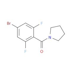 Aobchem&nbsp;1-[(4-Bromo-2 6-difluorophenyl)carbonyl]pyrrolidine | ≥97% | CAS 1351668-26-2 | C11H10BrF2NO | 1g