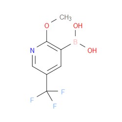 Aobchem&nbsp;2-Methoxy-5-trifluoromethylpyridine-3-boronic acid | ≥97% | CAS 1072946-55-4 | C7H7BF3NO3 | 1g