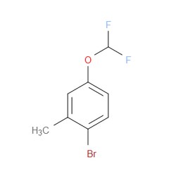 Aobchem&nbsp;1-Bromo-4-(difluoromethoxy)-2-methylbenzene | ≥97% | CAS 1021172-76-8 | C8H7BrF2O | 500mg