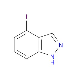 Aobchem&nbsp;4-Iodo-1H-indazole | ≥97% | CAS 885522-11-2 | C7H5IN2 | 1g