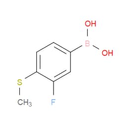 Aobchem&nbsp;3-Fluoro-4-(methylthio)phenylboronic acid | ≥97% | CAS 221030-80-4 | C7H8BFO2S | 1g