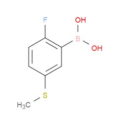Aobchem&nbsp;2-Fluoro-5-(methylthio)phenylboronic acid | ≥97% | CAS 2121512-51-2 | C7H8BFO2S | 1g