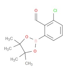 Aobchem&nbsp;3-Chloro-2-formylphenylboronic acid pinacol ester | ≥97% | CAS 1352129-62-4 | C13H16BClO3 | 250mg