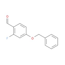 Aobchem&nbsp;2-Fluoro-4-(phenylmethoxy)-benzaldehyde | ≥97% | CAS 504414-32-8 | C14H11FO2 | 5g