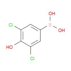 Aobchem&nbsp;3 5-Dichloro-4-hydroxyphenylboronic acid | ≥97% | CAS 1335048-35-5 | C6H5BCl2O3 | 250mg