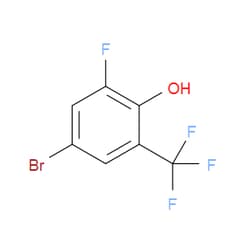 Aobchem&nbsp;4-Bromo-2-fluoro-6-(trifluoromethyl)phenol | ≥97% | CAS 1224604-17-4 | C7H3BrF4O | 250mg