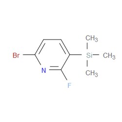 Aobchem&nbsp;6-Bromo-2-fluoro-3-(trimethylsilyl)pyridine | ≥95% | CAS 2089277-62-1 | C8H11BrFNSi | 1g