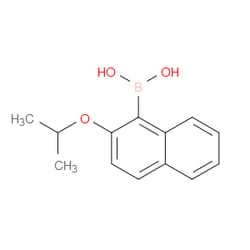 Aobchem&nbsp;2-(Propan-2-yloxy)naphthalene-1-boronic acid | ≥97% | CAS 1084904-39-1 | C13H15BO3 | 1g