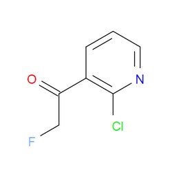 Aobchem&nbsp;1-(2-Chloropyridin-3-yl)-2-fluoroethanone | ≥95% | CAS 1234552-12-5 | C7H5ClFNO | 250mg