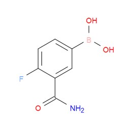 Aobchem&nbsp;3-(Aminocarbonyl)-4-fluorophenylboronic acid | ≥97% | CAS 874219-34-8 | C7H7BFNO3 | 1g