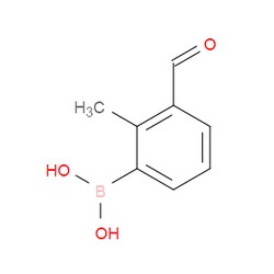 Aobchem&nbsp;3-Formyl-2-methylphenylboronic acid | ≥97% | CAS 631909-10-9 | C8H9BO3 | 1g
