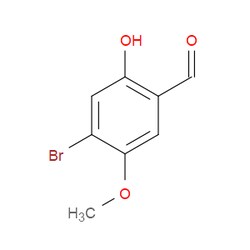 Aobchem&nbsp;4-Bromo-2-hydroxy-5-methoxybenzaldehyde | ≥97% | CAS 63272-66-2 | C8H7BrO3 | 250mg