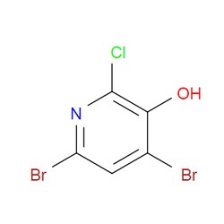 Aobchem&nbsp;4 6-Dibromo-2-chloropyridin-3-ol | ≥95% | CAS 1232433-22-5 | C5H2Br2ClNO | 1g