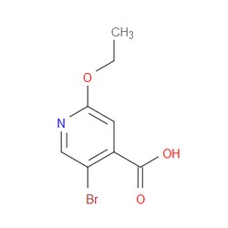 Aobchem&nbsp;5-Bromo-2-ethoxypyridine-4-carboxylic acid | ≥95% | CAS 1379305-67-5 | C8H8BrNO3 | 1g